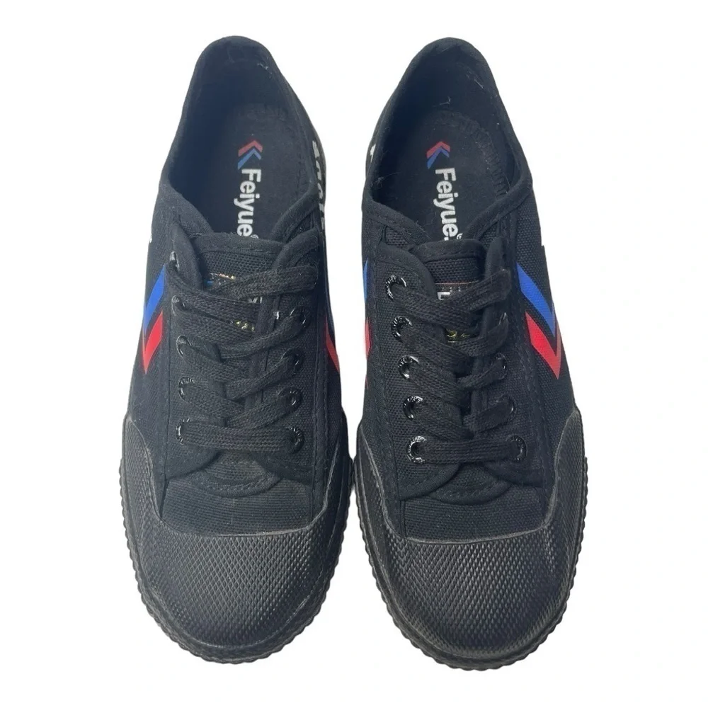 Feiyue 1920 Women’s Black Sneakers With Rubber Toe